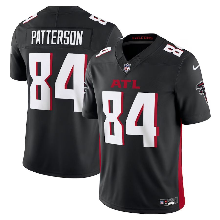 Men Atlanta Falcons #84 Cordarrelle Patterson Nike Black Vapor F.U.S.E. Limited NFL Jersey